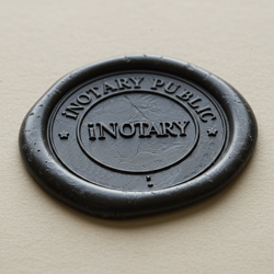 Notary seal